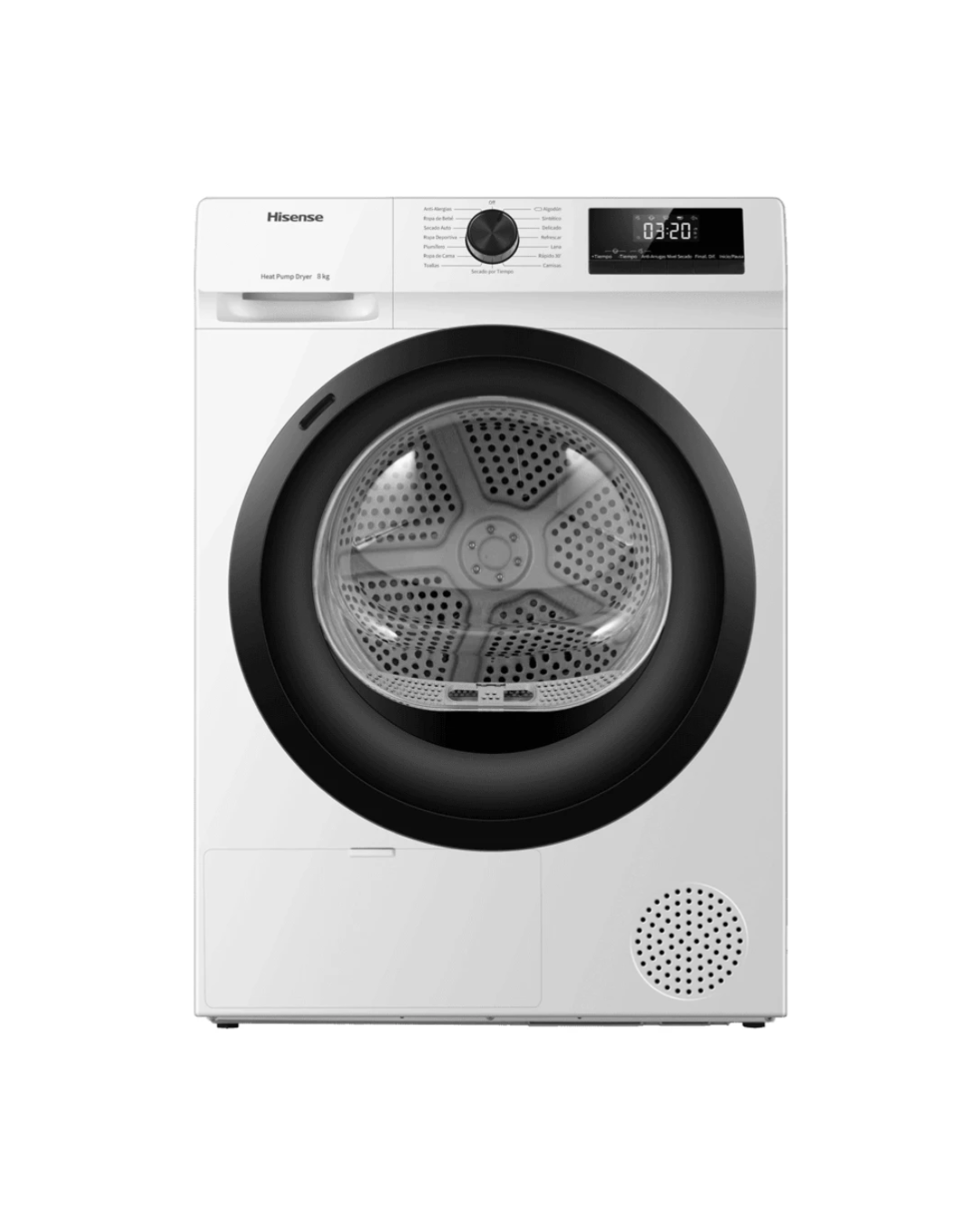 MÁQUINA DE SECAR ROUPA HISENSE DHQE800BW2
